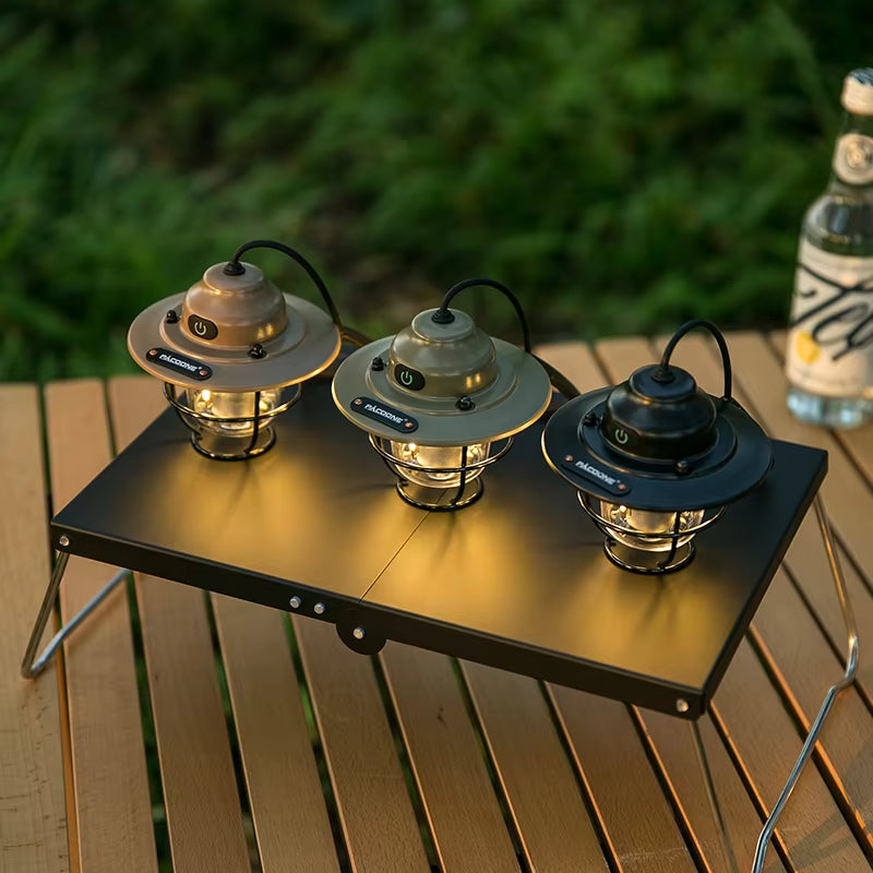 ShineTrip New Outdoor Vintage Pendant Light Ultra Long Life Camping Ambient Light Portable Rechargeable Tent Lights