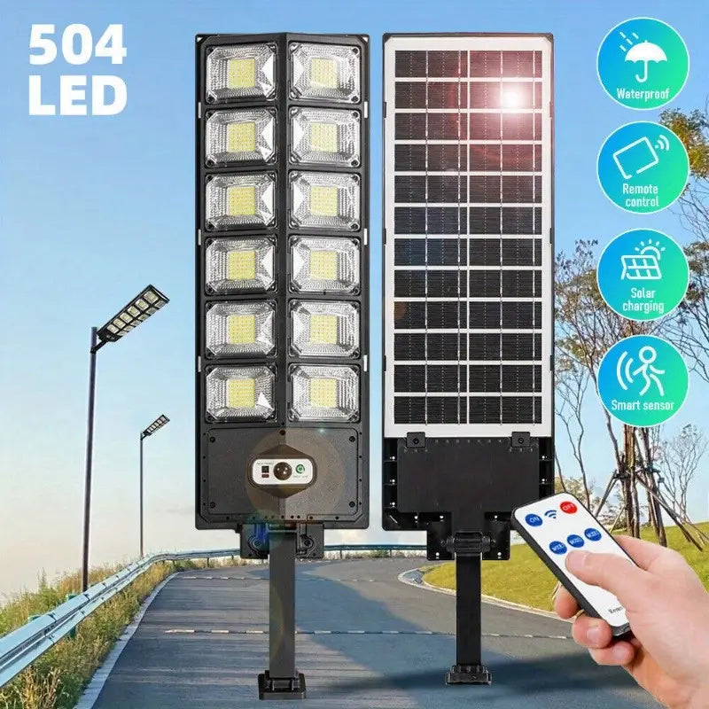 100000LM Ultra Powerful Solar Lamp With Remote Control Outdoor Solar Induction Street Yard Light IP65 Waterproof Garden Lights