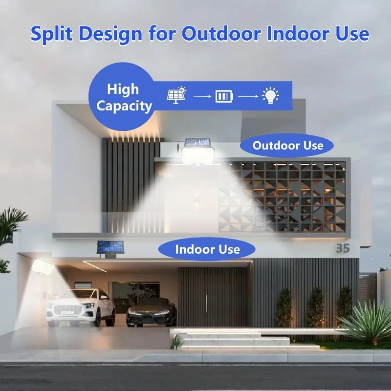 234 LED Solar Outdoor Lights Security Lights with Remote Control Motion Sensor Wall Lights Waterproof Wide Angle Flood Lights