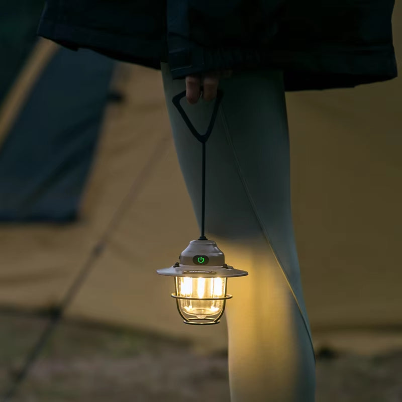 ShineTrip New Outdoor Vintage Pendant Light Ultra Long Life Camping Ambient Light Portable Rechargeable Tent Lights